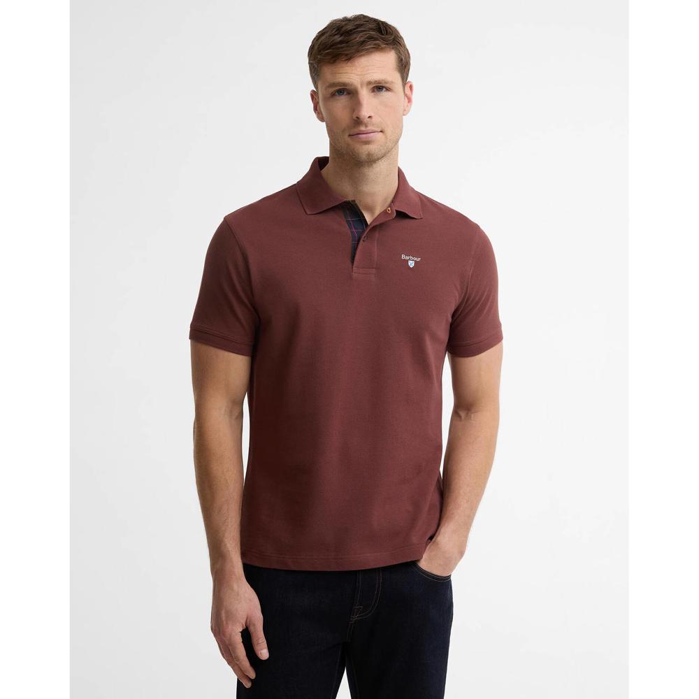 Barbour Tartan Pique Polo Shirt